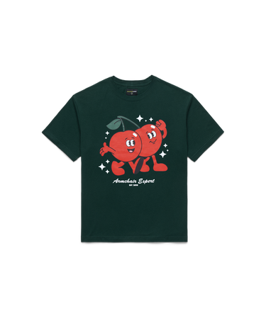 Youth Armcherry T-Shirt Forest