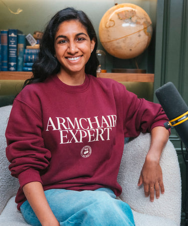 Atelier Oversized Crewneck Maroon